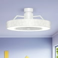 thumbnail image 3 of Costway 23" Ceiling Fan W/LED Light Adjustable Color 3 Speeds Remote Control, 3 of 9