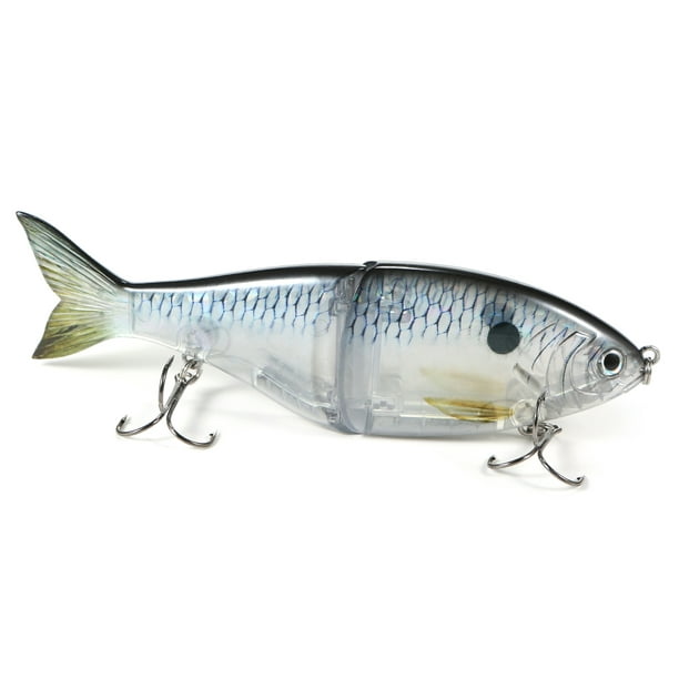 TARUOR Glider Fishing Lures 178mm Glide Bait Jointed Swimbait Artificial Hard  Baits Lures with Treble Hooks 