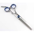 thumbnail image 2 of Juego de tijeras de peluquería 2 en 1, tijeras profesionales con hojas afiladas y mango ergonómico para barbería y salón de belleza., 2 of 4
