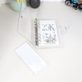 thumbnail image 7 of Money Organizer for Cash, 6 Ring Binder A5, Plastic Ring Binder, Money Holder for Cash, 7.5X5.3 in Clear Snap-Closed 12-Month 10K Challenge Binder Built for Cash Stuffing and, 7 of 7