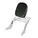 thumbnail image 3 of XFMT Backrest Detachable Sissy Bar W/Luggage Rack Backrest Compatible with Honda Shadow SABRE VT1100 ACE VT1100 All Years, 3 of 4