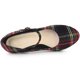 thumbnail image 4 of De mujer Pata de gallo Plataforma Tacones de aguja Salón Rojo 39, 4 of 6