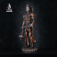 thumbnail image 3 of Brass Hanuman statue- 58CM Brass Hanuman statue, Hanuman Idol, Lord Hanuman figurine, Hanuman statue for Temple, House, Decor, Pooja, Gift, 3 of 4