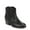 Black Burnished, variant on Dr. Scholl's Women's Lasso Western Boot Silver 7M
