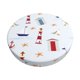 thumbnail image 1 of Balery Nautical Lighthouse Sailboat Fundas de asiento para taburete de bar redondo de tela de terciopelo ajustables que protegen de arañazos y manchas para sillas de 14 a 17 pulgadas.-14 inch, 1 of 7