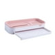 thumbnail image 3 of Jaboneras para baño, caja colgante, organizador de baño con bandeja de drenaje Rosa, 3 of 9