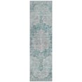 thumbnail image 2 of Addison Rugs Chantille Indoor/Outdoor Traditional Global Teal Washable Runner Rug, 2'3" x 7'6", 2 of 6