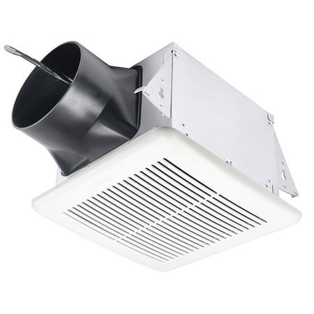 

Delta Electronics ELT80-110H BreezElite 80-110 CFM Exhaust Bath Fan Adjustable High & Low Speeds & Humidity Sensor