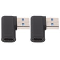 thumbnail image 2 of Miangastore Usb C For Charging And Data Transfer Plastic 2Pack 1.1X0.3In, 2 of 9