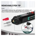 thumbnail image 2 of A3008 Pen Multimeter 6000 Counts With Backlight Flashlight NCV Auto-off Digital Multimeter Meter Tester , Readable, 2 of 5