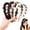 4P-Satin Zigzag, variant on CoCoMangos 4 Pcs High Cranium Headbands for Women Girls - Non Slip Zig Zag Headband with Teeth - Retro Plastic Satin Braided Comb Headband Fashion Accessories for High Skull - Ideal Gifts for Women