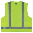 thumbnail image 2 of Ergodyne 8249Z 4XL/5XL Lime Type R Class 2 Surveyors Vest, 2 of 4