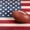 Football American Flag, variant on Elephant Stock Football Players Wall Art - Sports Canvas Canvas - 12" x 8"