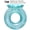 Green 70, variant on Mermaid Tail Swim Ring, Inflatable PVC Pool Float Ring for Summer Beach Pool Party