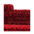 thumbnail image 6 of Unique Loom Studio Solid Shag Collection Area Rug - Sky (8' x 10' Rectangle Red), 6 of 7