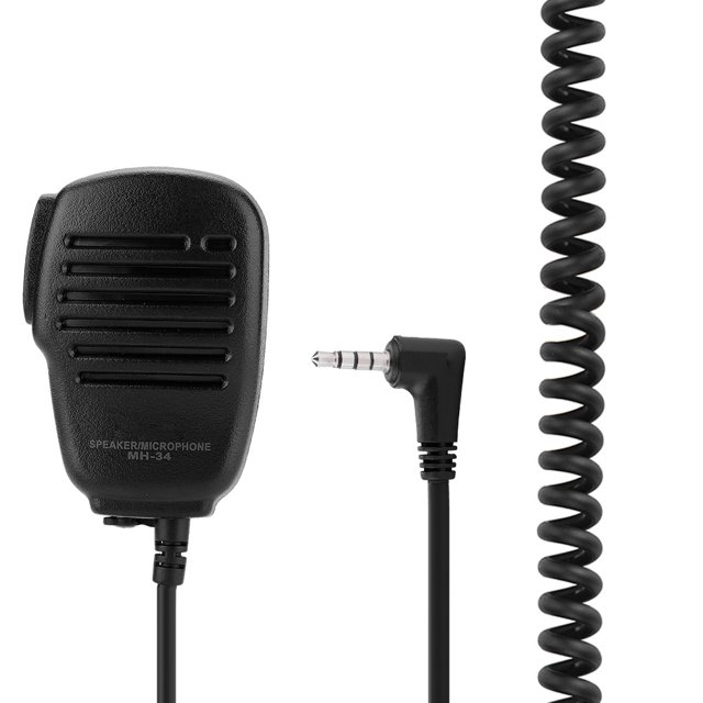 Cergrey Shoulder Remote Speaker Mic Microphone Two Way Radio, Radio Remote Speaker Mic Shoulder MIC PTT For Motorola,Portable Shoulder Remote Handheld Mic Microphone Speaker 3.5mm Headphone Jack