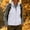Gray, variant on IUYRTFE Women's Softshell Vest Stand Collar Zip Up Sleeveless Windproof Lightweight Casual Gilet