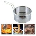 thumbnail image 3 of fastboy Stainless Steel French Fry Chips Basket Net Strainer Kitchen Cooking Large, 3 of 8
