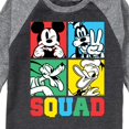 thumbnail image 3 of Mickey & Friends - Squad Grid - Youth Raglan Graphic T-Shirt, 3 of 6