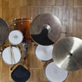 thumbnail image 3 of OULII Drum Dampener Pad in Black Rubber Cloth for Slip Resistant Silent Practice, 3 of 7