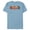 Ocean Blue, variant on Marvel Spider-Man & Venom Halloween Pumpkin Jack-o’-Lanterns - Short Sleeve Blended T-Shirt for Adults - Customized-Yellow