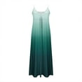 thumbnail image 4 of Liquidation d'Été 2025! Robe pour Femmes Grande Taille, Liquidation de Robes d'Été pour Femmes, Robe d'Été Décontractée pour Femmes à Plis Imprimée Camis Sans Manches à Col en V, 4 of 5