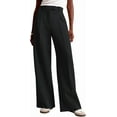 thumbnail image 6 of Women Wide Leg Pants High Waisted Business Casual Work Trousers Dressy Pants with Pockets, 6 of 11