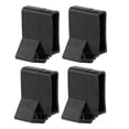 thumbnail image 3 of Juego de 4 resguardos para escaleras Perfecl Pata antideslizante Negro, 3 of 8