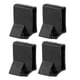 thumbnail image 3 of Juego de 4 resguardos para escaleras Perfecl Pata antideslizante Negro, 3 of 8