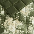 thumbnail image 4 of Wonderful Velvet Floral Quilt Set – Luxurious 3-Piece Bedding, 4 of 7