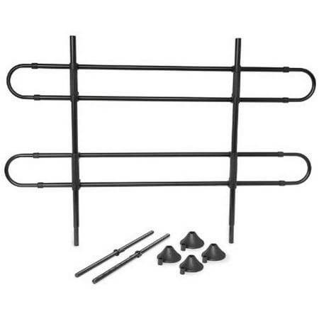Sparehand Adjustable Dog Car Barrier, Black, 65"L x 11"W x 8"H