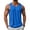Royal Blue_001, variant on Men's Sleeveless Shirt Quick Dry Workout Tank Top Gym Muscle Moisture Wicking T Shirts Gym Sport Athletic Tanks Light Purple M