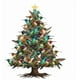 thumbnail image 2 of Adornos navideños, adornos navideños, regalos navideños Árbol de Navidad decorativo acrílico colgante Un chopper, 2 of 4