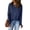 Denim Blue, variant on Ronuti Long Sleeve Shirts for Women Tunic Tops Thumb Hole Oversized Tshirts Fall Outfits