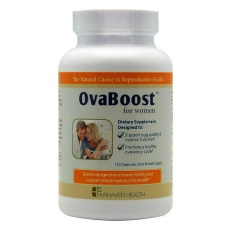 Microflora Balance - OvaBoost Fertility Supplement - Improve Ovulation, Increase Egg Quality, Balance Hormones, Regulate Your Cycle