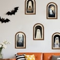 thumbnail image 2 of Vintage Wooden Framed Wall Art for Living Room, Ghost Head Artwork Fall Prints Decor, Halloween Wall Decor, Gallery Picture Painting, for Bedroom Kitchen,4.9"x7.9"(G), 2 of 7