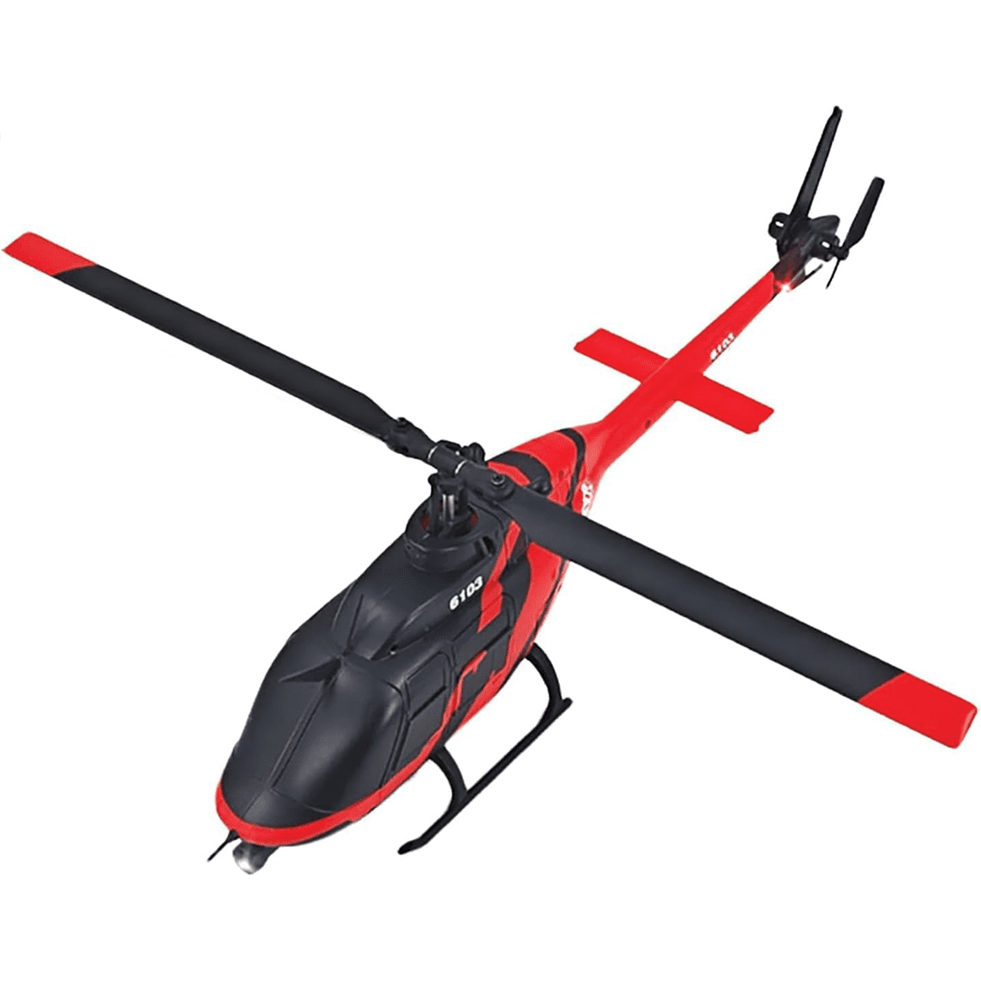 RC ERA C138 RC Helicopter, 1:30 Scale 6CH Flybarless RC Helicopter with Altitude Hold and Optical Flow, 2.4G Remote Control Aircraft with 3D Flight for Adults - 1 Battery