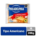 thumbnail image 1 of Queso tipo americano Philadelphia 16 rebanadas 288 g, 1 of 4
