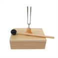 thumbnail image 5 of Dipasón de 512 HZ con Resonador de Madera para Terapia de Sonido, Yoga, Meditación y Relajación, 5 of 5