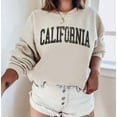 thumbnail image 4 of CALIFORNIA Graphic Unisex Fleece Pullover, 4 of 6