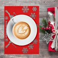 thumbnail image 1 of Yttmshdga Placemat Christmas Themed Table Mats & For Hotels Restaurants & Home Dining Tables, 1 of 4