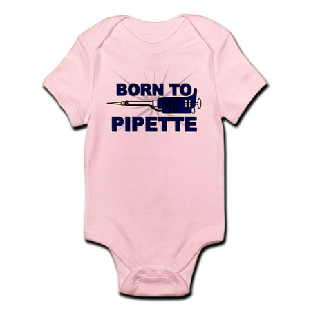

CafePress - Born To Pipette Infant Bodysuit - Baby Light Bodysuit