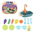 thumbnail image 1 of Kids' Interactive Electronic Circulation Water Play Sink Toy Set - BPA-Free ABS Plastic, Leak-Proof Design, 16-Piece Accessories, Cute Cartoon Cow Shape Educational Toy for Developing Practical, 1 of 6