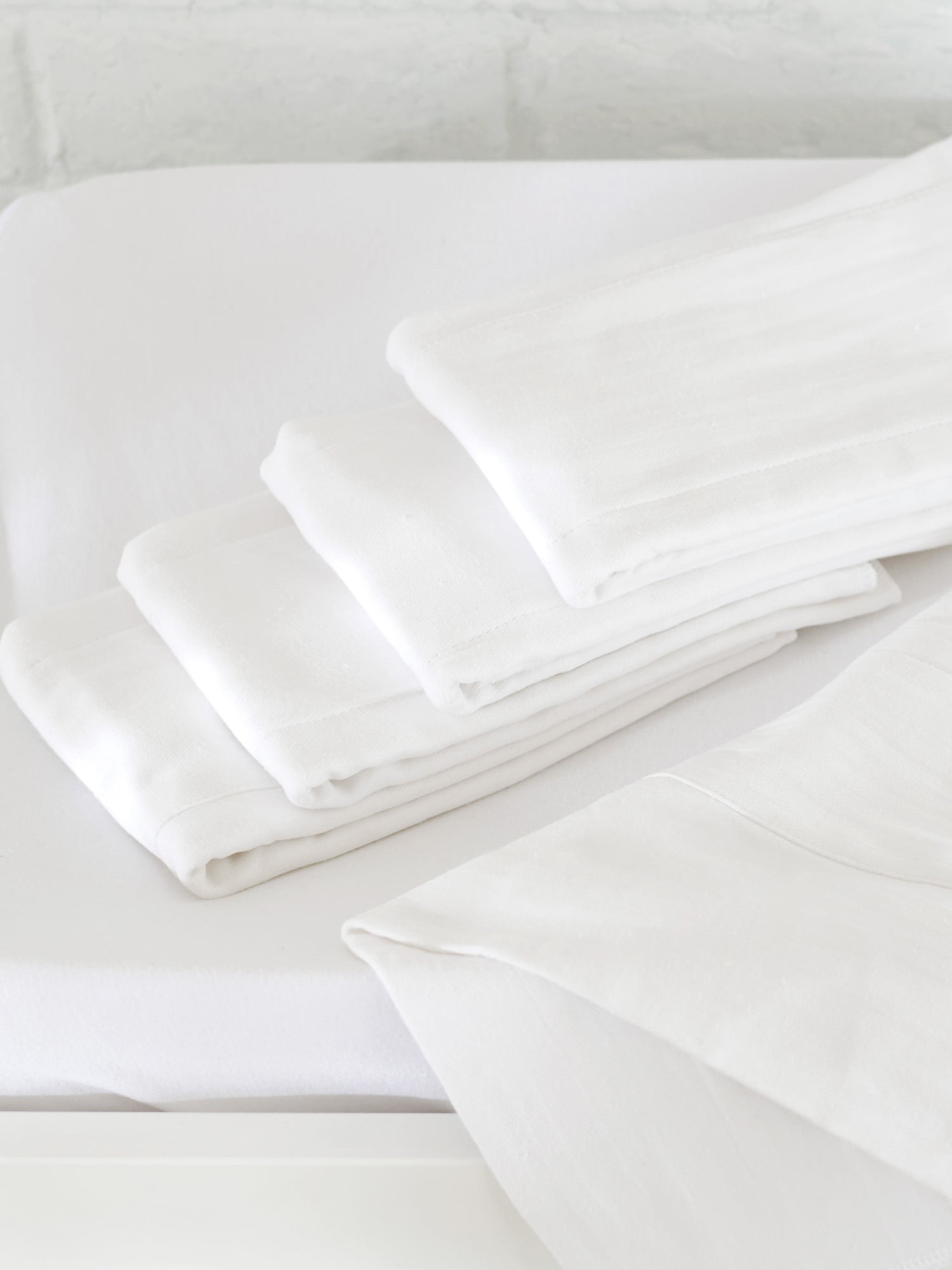Gerber White Gauze Flatfold Cloth Diapers 10 Pack 