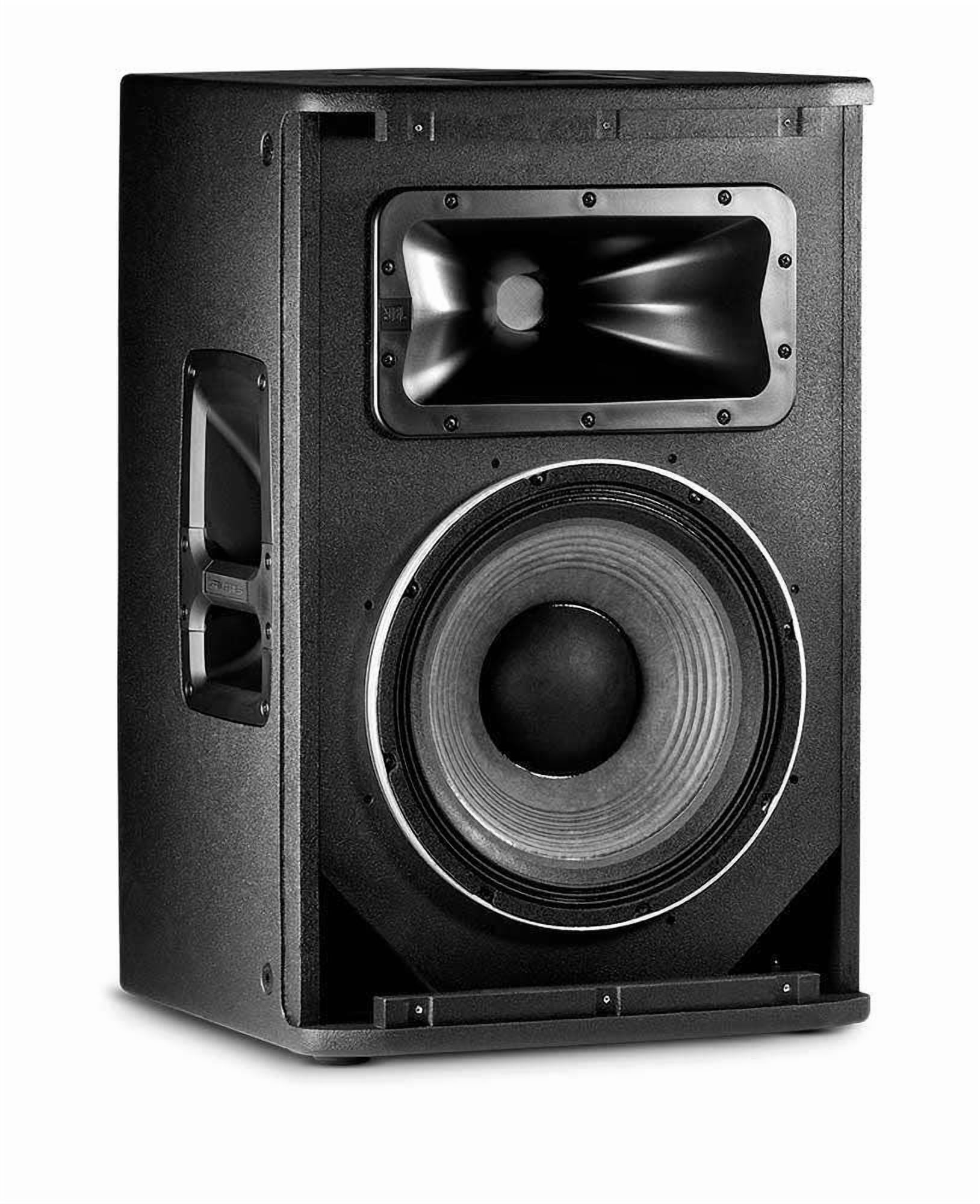 JBL Professional SRX800 Series SRX812P - Speaker - for PA system - 1500 Watt - 2-way - obsidian (grille color - powder coated steel)