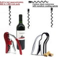 Best 2 Pack Replacement Corkscrew Spiral/Worm and BestUtensils Wine Opener