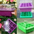 thumbnail image 4 of Travelwant Seedling Trays Seed Starter Tray, Mini Propagator Plant Grow Kit Greenhouse with Humidity Vented Domes and Base for Seeds' Starting, 4 of 7
