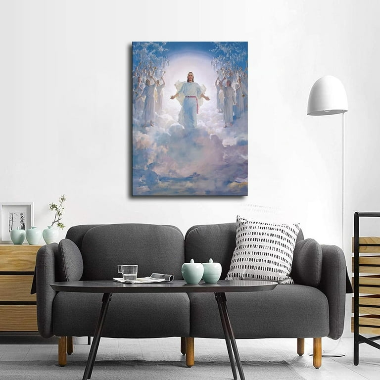 Jesus Christ Second Coming Poster Picture Print Canvas Wall Art