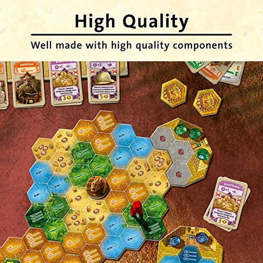 Ravensburger The Quest for El Dorado: Golden Temples Adventure Family Game for Ages 10 & Up
