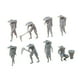 thumbnail image 4 of 8 figuras de granjero a escala 1:87, modelo de personas diminutas, figura de resina para jugar para decoración de escritorio, diseño de tren de jardín, 4 of 8